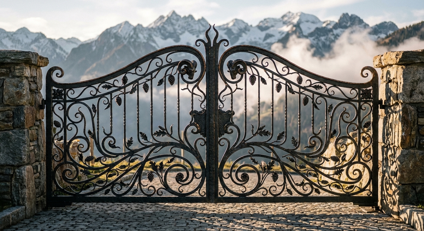 Brama kuta - Wrota Górskiej Rezydencji