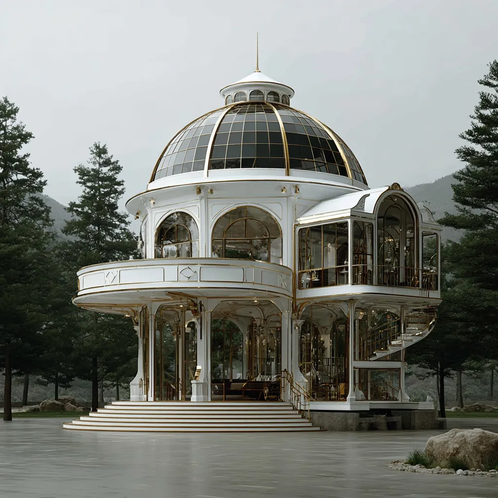 Klasyczna Biała Oranżeria "Royal Morning" - Luksus i Światło