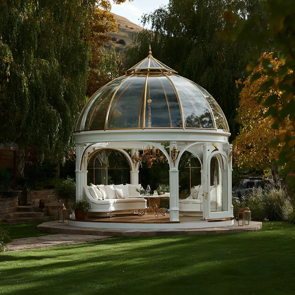 Pawilon Reprezentacyjny "Biała Królowa" - Monumentalna Elegancja