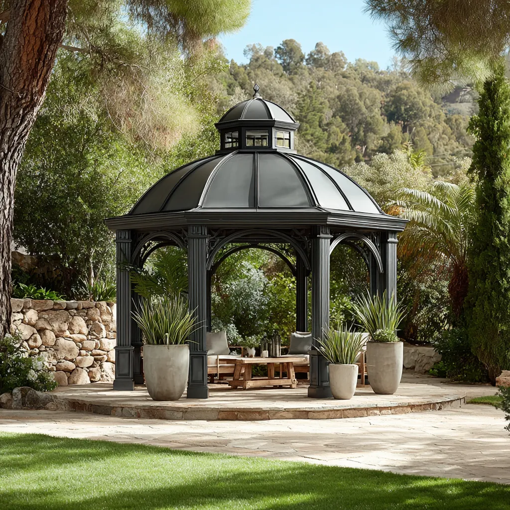 Pawilon Ogrodowy "Elegancja Nocy" - Klasyka i Komfort