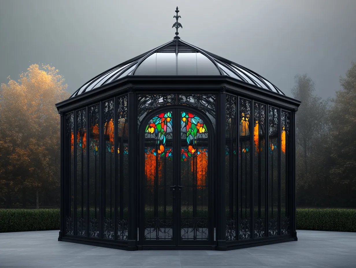 Pawilon Secesyjny "Mozaikowa Rotunda" - Sztuka i Światło