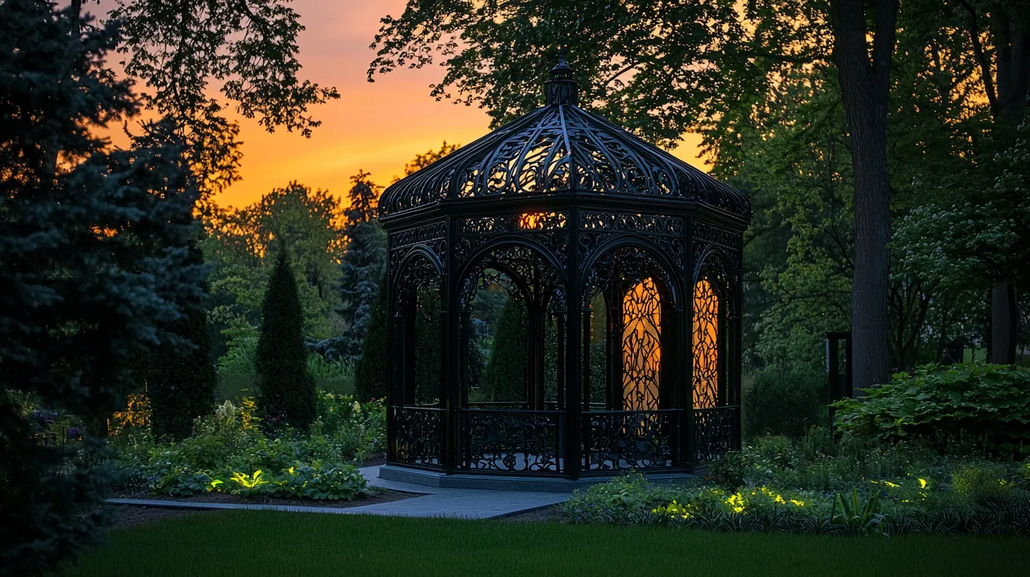 Pawilon Biesiadny "Wiktoriańska Rotunda o Zachodzie" - Czystość i Blask