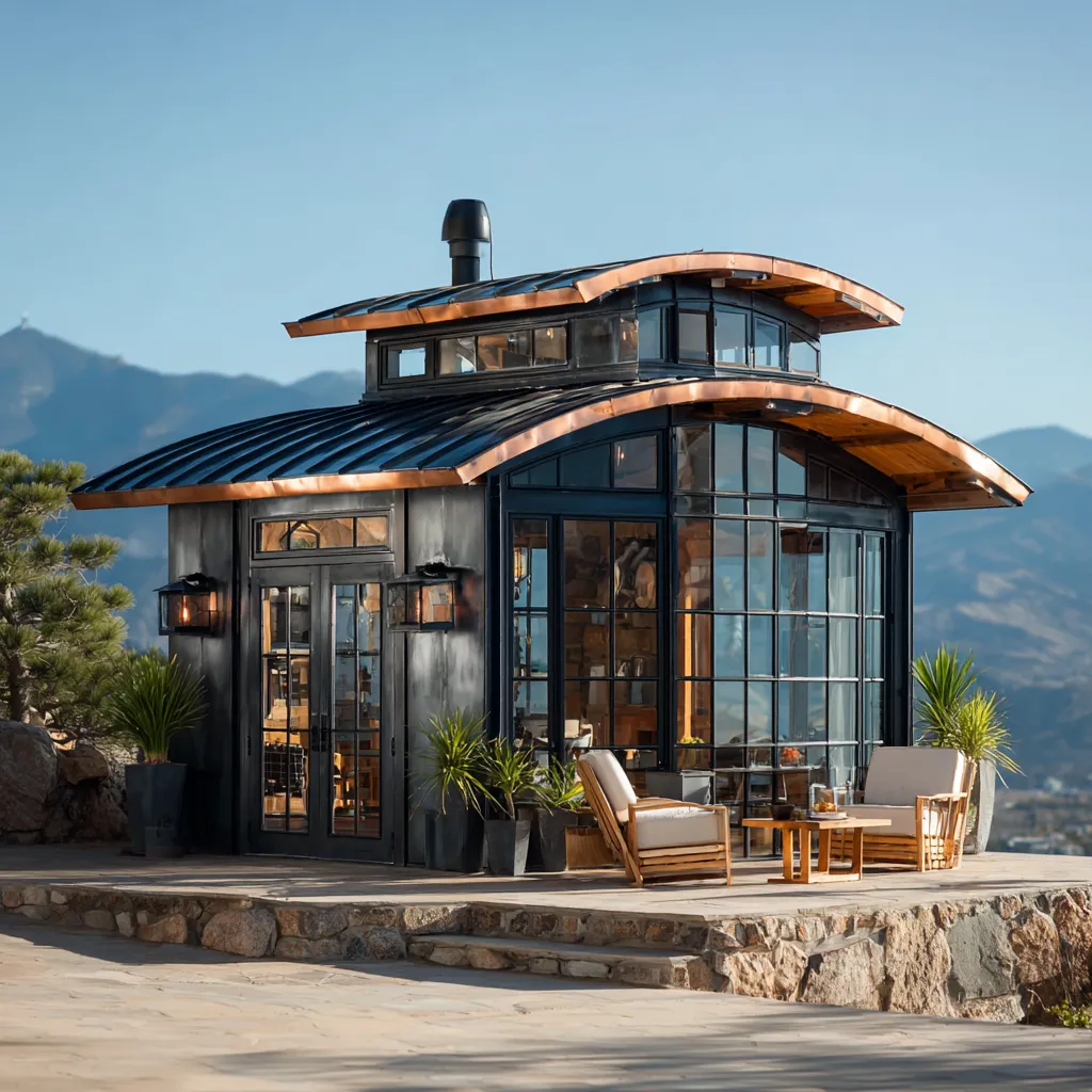 Loftowa Oranżeria "Copper & Iron" - Industrialny Luksus