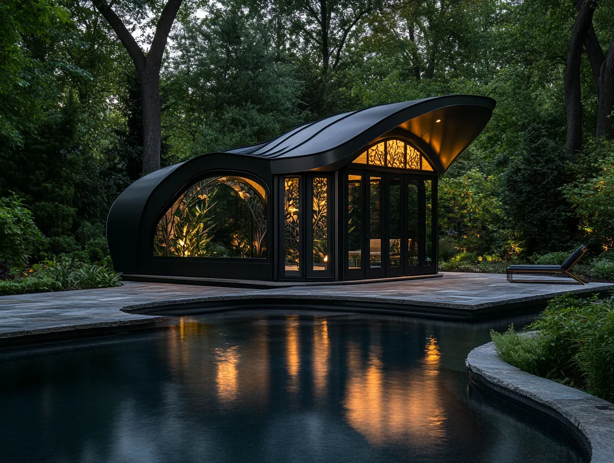 Pawilon Secesyjny "Organiczny Splot" - Luksus nad Wodą