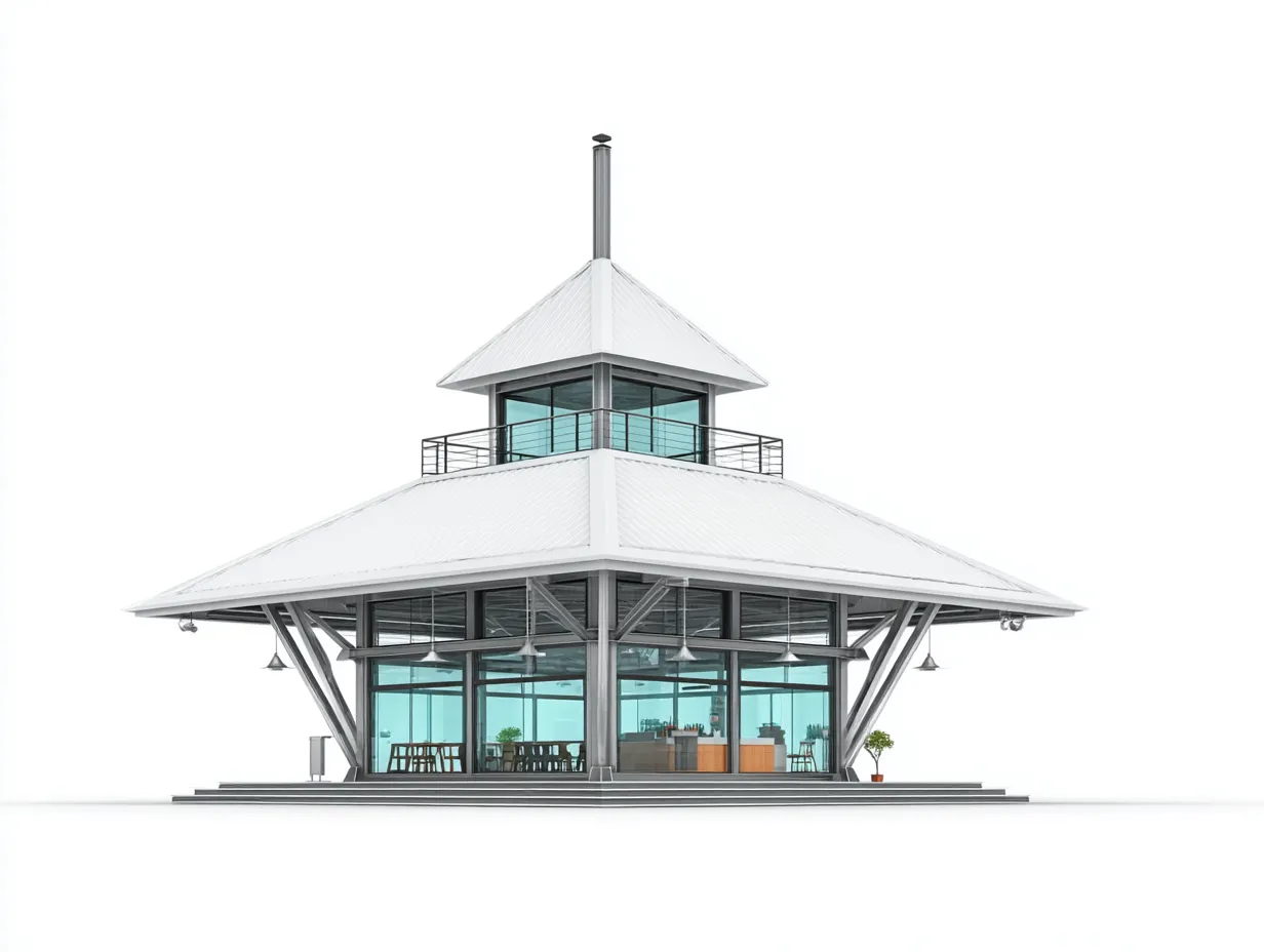 Projekt "Techniczna Pagoda Stalowa" - Wizja i Struktura