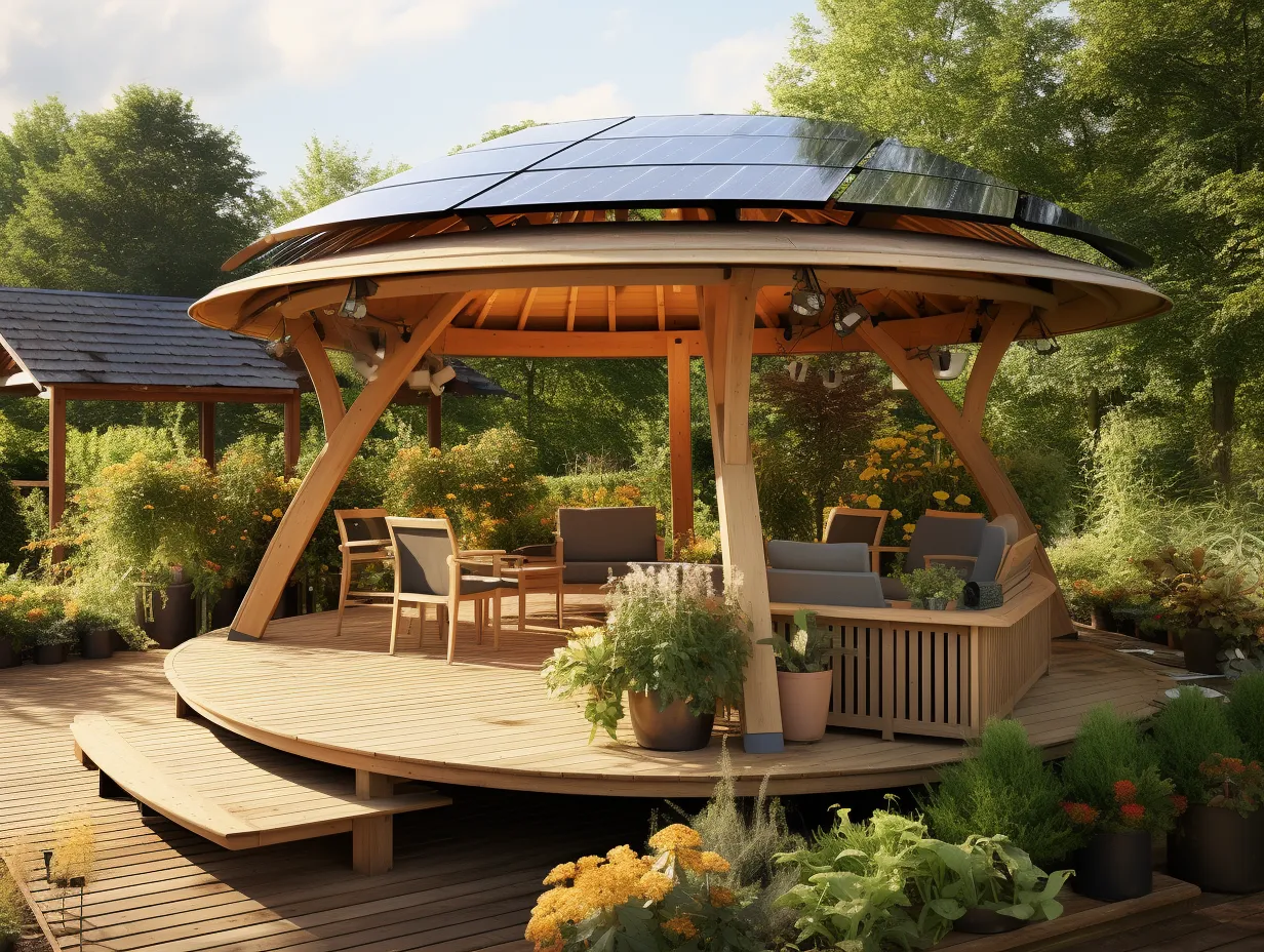 Autonomiczny Pawilon "Solarna Rotunda" - Energia i Natura