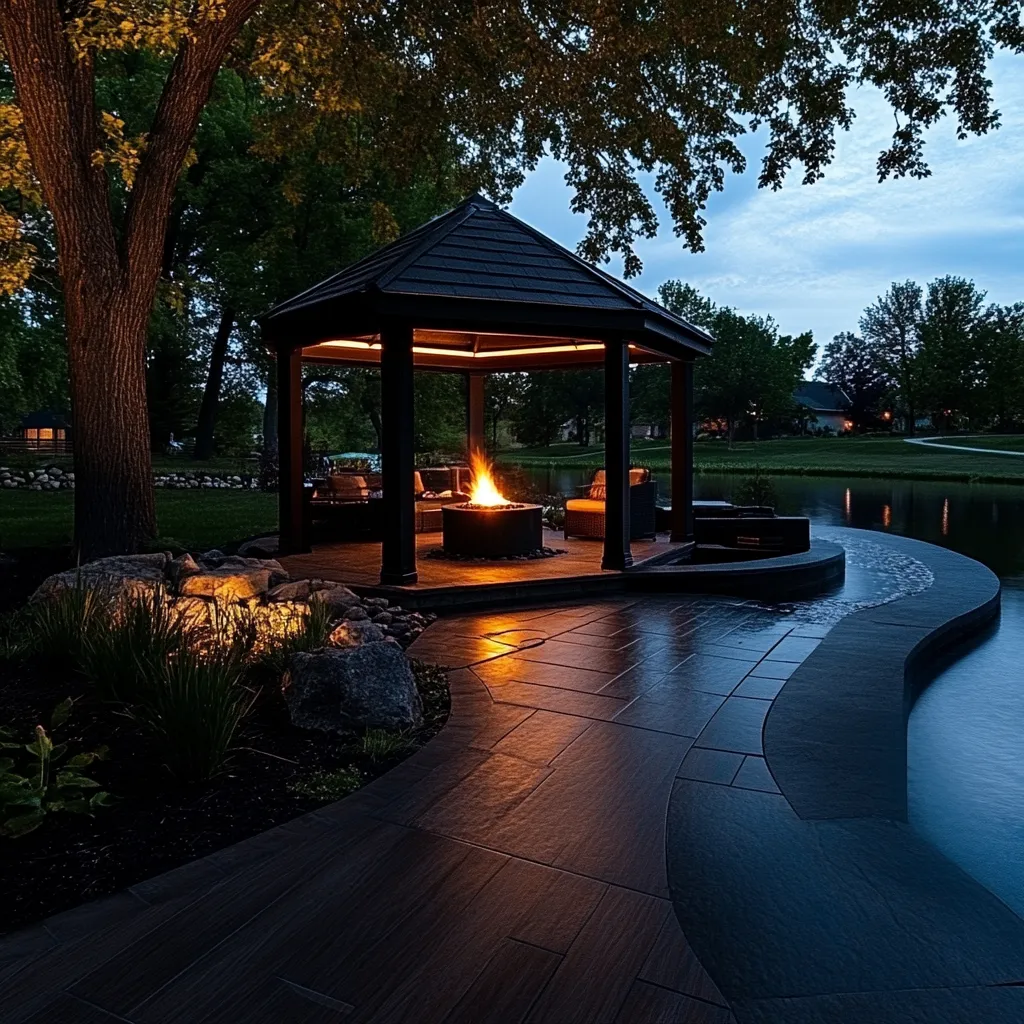 Pawilon Wieczorny "Przystań nad Cichą Wodą" - Styl i Spokój