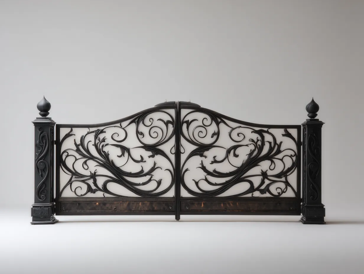 Artystyczna Brama secesyjna "Jasny Labirynt" – Światło i Forma