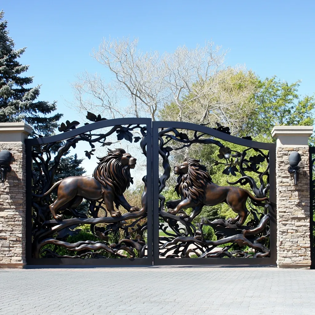 Brama "Brązowy Majestat" – Siła Natury