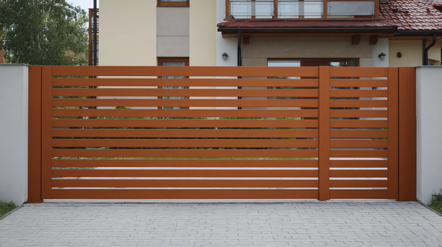 Brama "Clean Line" - Klasyka Nowoczesności