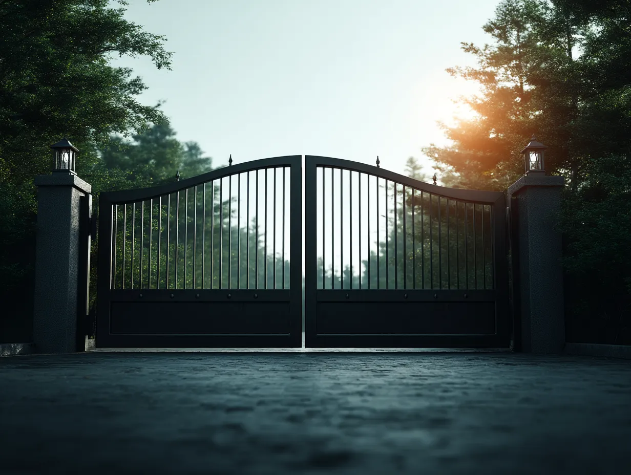 Brama "Czarna Twierdza" – Pełne Bezpieczeństwo