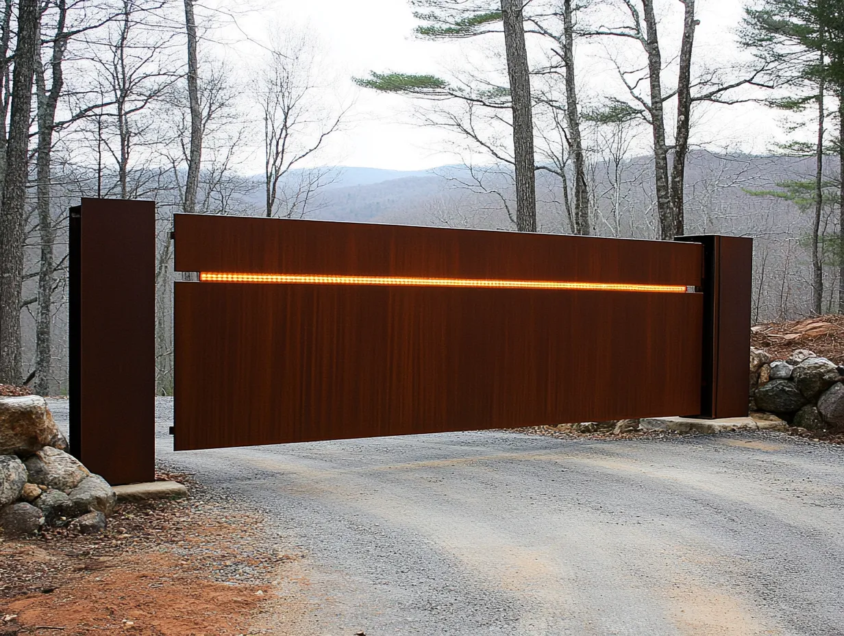 Brama "Czarny Horyzont" – Minimalizm Absolutny