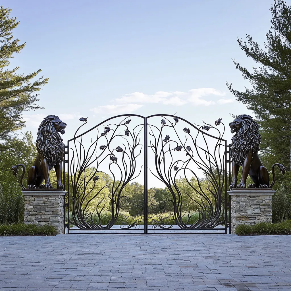 Brama "Dzika Natura" – Lwy w Gęstwinie