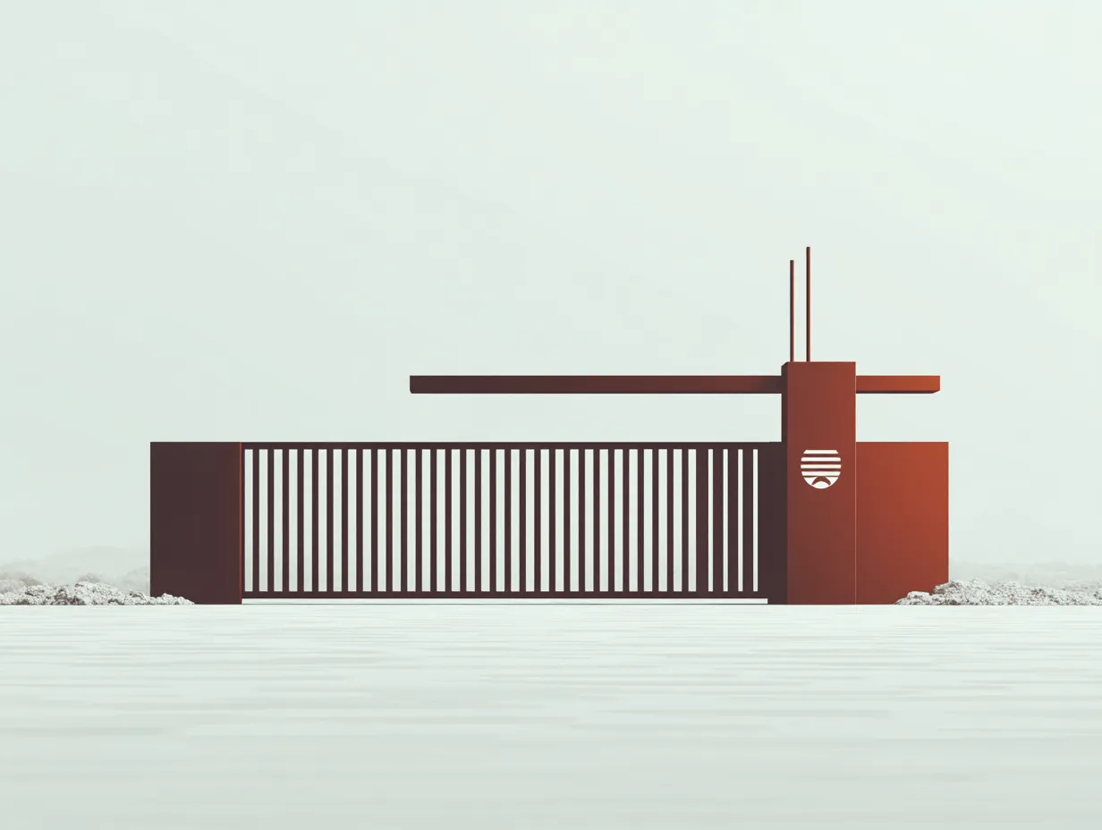 Brama "Japońska Przystań" – Spokój i Równowaga