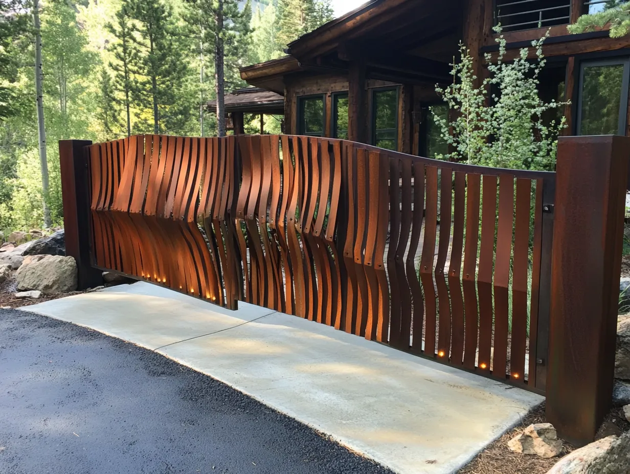 Brama "Lamelowy Horyzont" – Spokój Linii