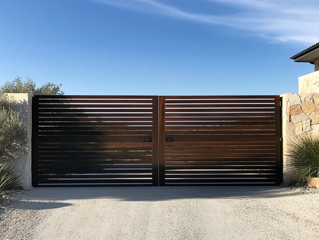 Brama "Pianino Światła" – Wertykalny Rytm