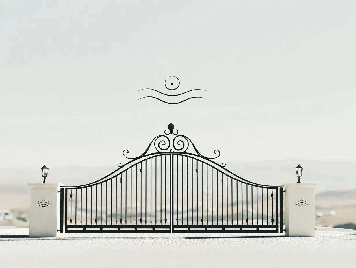 Brama "Prezydencka" - Klasyczne Kowalstwo w Nowoczesnej Formie