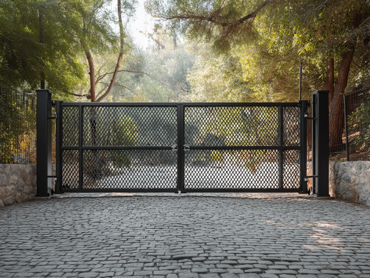 Brama Przemysłowa "Industrial Mesh" – Loftowy Sznyt