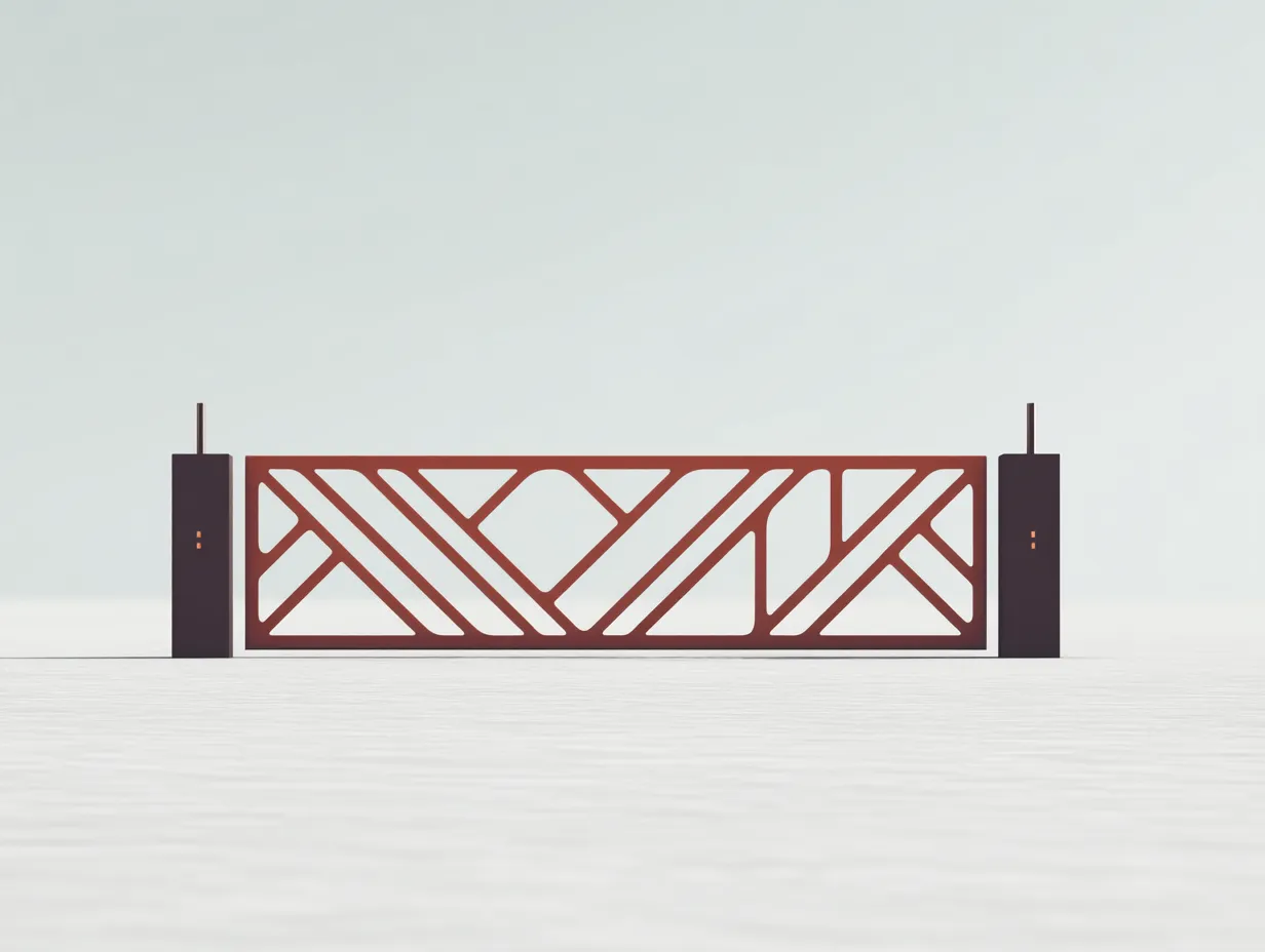 Brama "Sploty Pustyni" – Geometryczna Abstrakcja