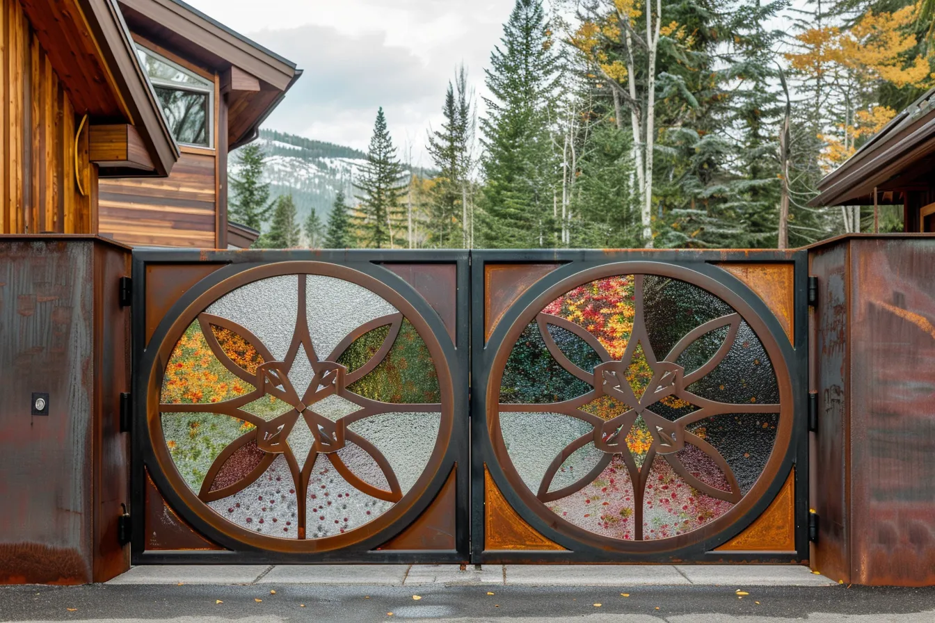 Brama "Star of Rust" - Symetria i Kontrast