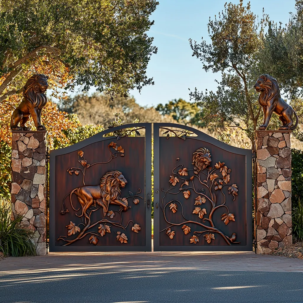 Brama "Strażnicy Posesji" – Pomniki na Słupach