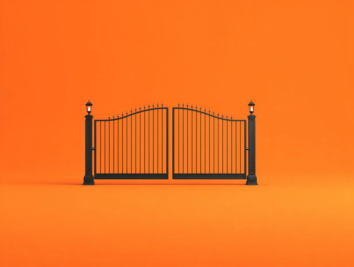 Brama Wjazdowa "Łuk Triumfalny" – Klasyka i Prostota