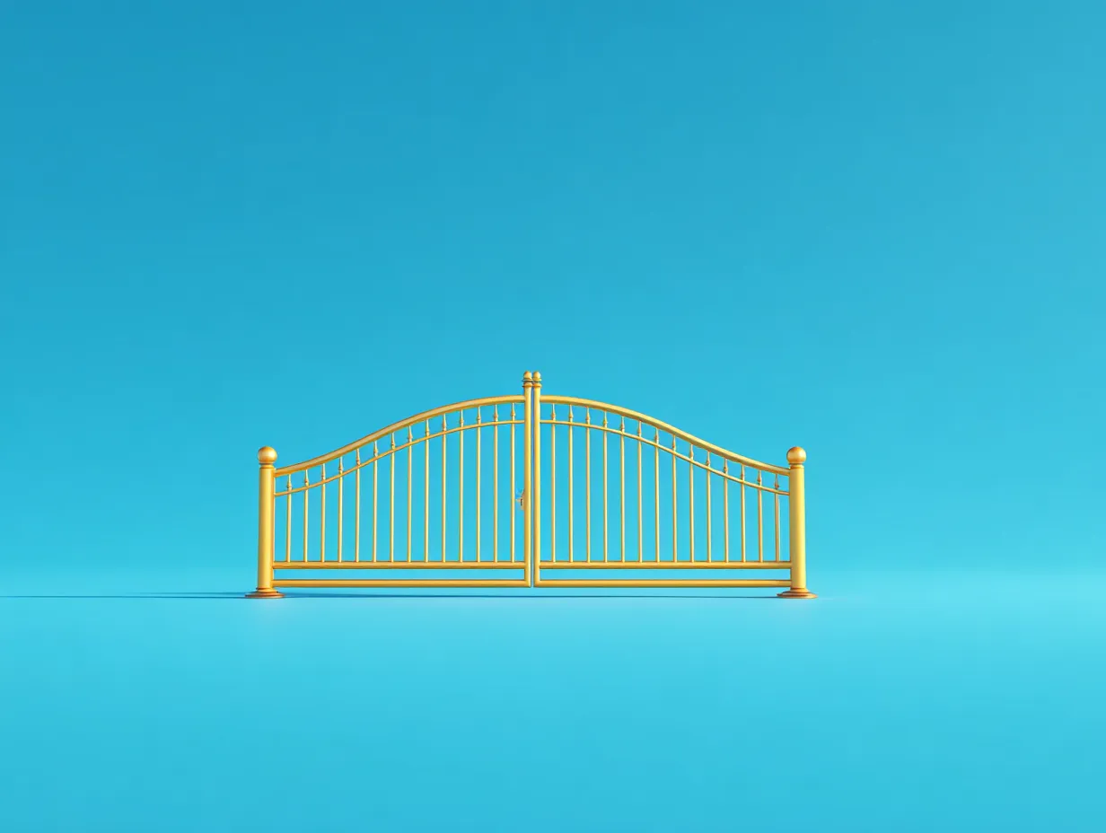 Brama "Złoty Zmierzch" – Luksus Kutej Stali