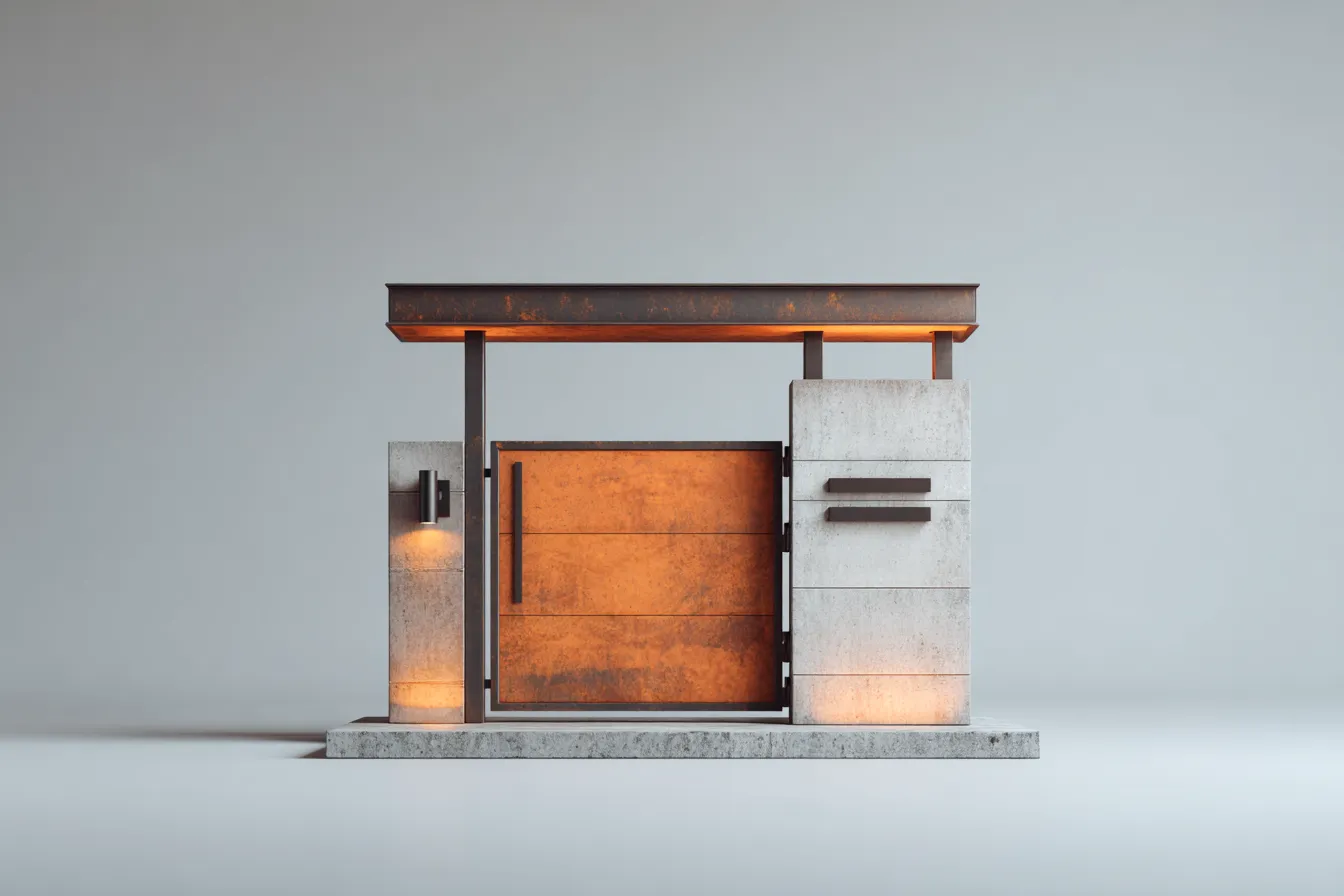 Furtka Architektoniczna "Modernistyczny Portal" – Mała Skala, Wielki Efekt