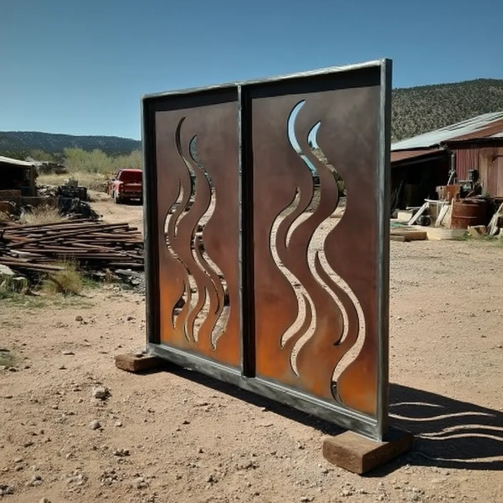 Industrialna Brama "Płomień Pustyni" – Surowość i Energia