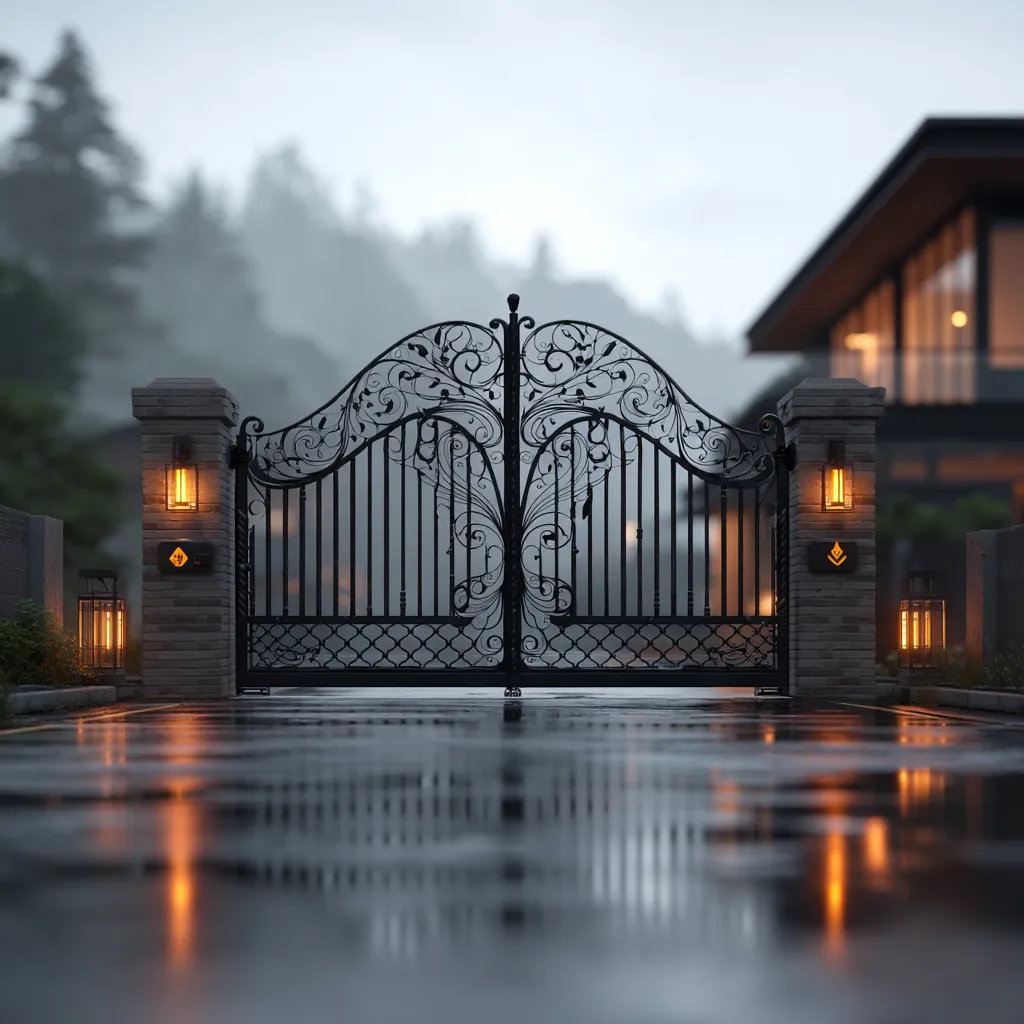 Klasyczna Brama Kuta "Wiktoriański Sen" – Mistrzostwo Kowalstwa