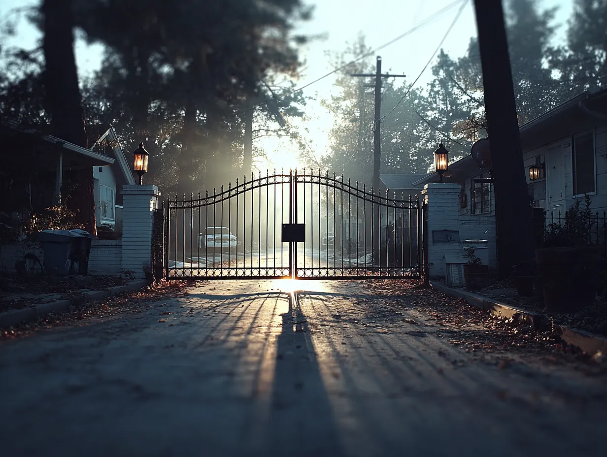 Klasyczna Brama Rezydencjonalna "Złota Godzina" – Elegancja i Tradycja