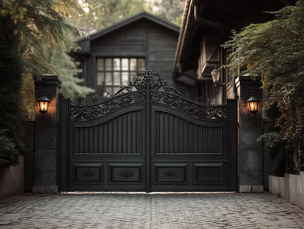 Klasyczna Brama "Wiedeńska Elegancja" – Secesja Ujarzmiona