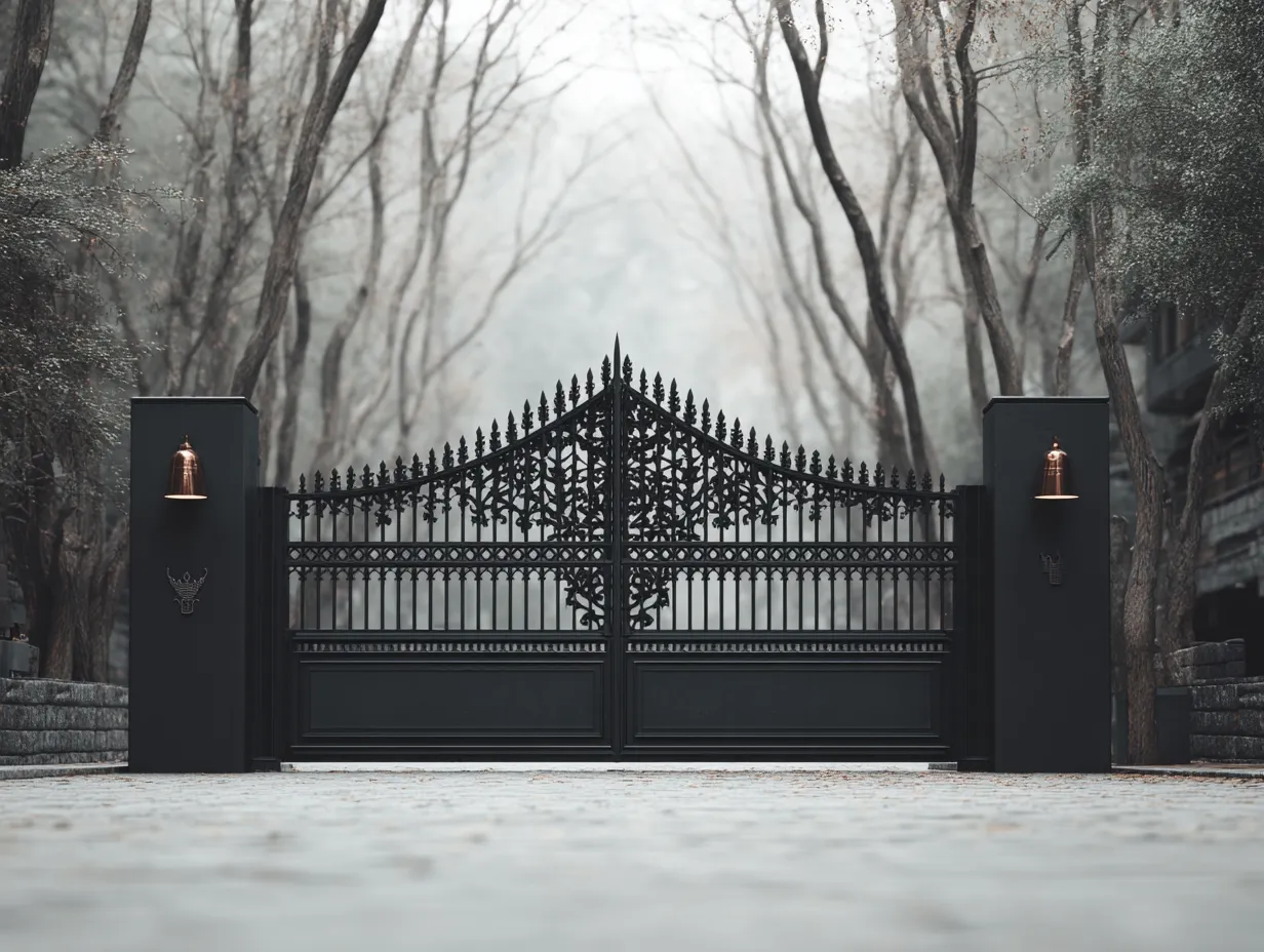 Monumentalna Brama Kuta "Królewski Ogród" – Prestiż i Prywatność