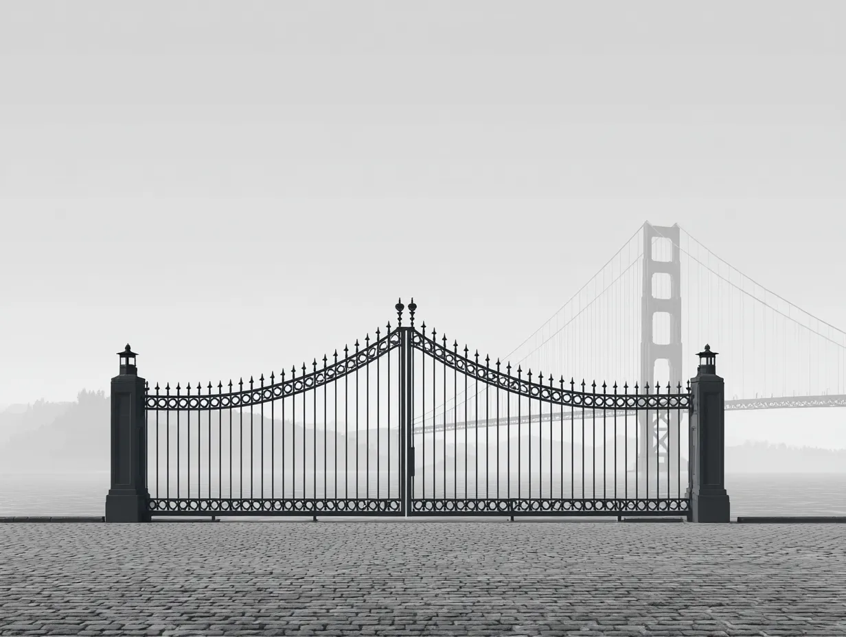 Monumentalna Brama Kuta "Portowy Horyzont" – Architektura Prestiżu