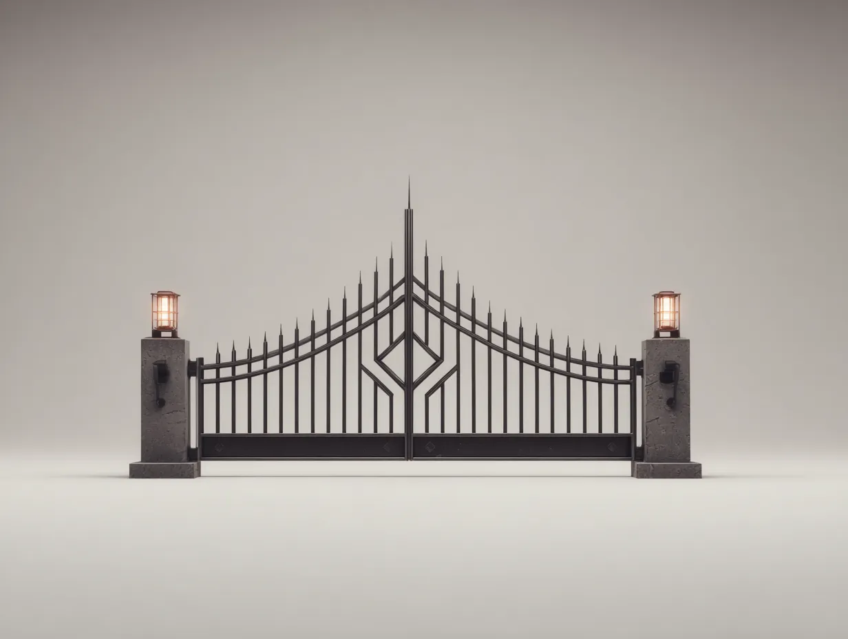 Neogotycka Brama Rezydencjonalna "Królewska Iglica" – Majestat i Historia