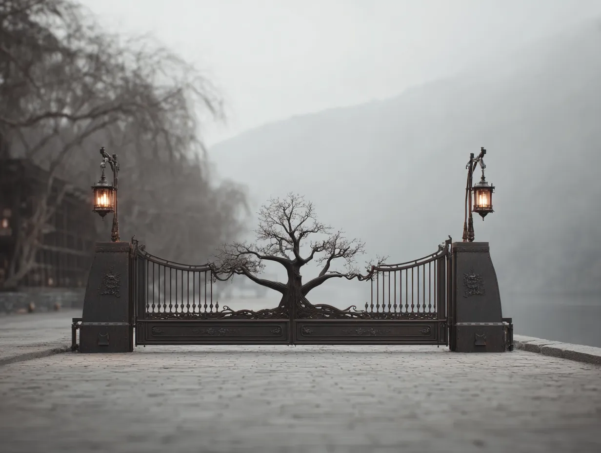 Niska Brama Artystyczna "Bonsai Natury" – Poezja w Stali