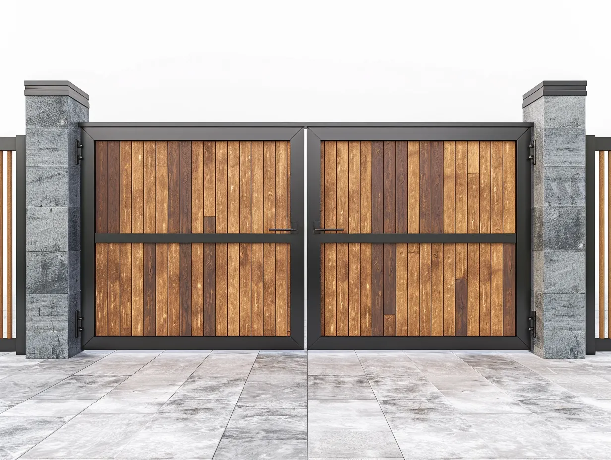 Nowoczesna Brama Pionowa - Elegancja i Estetyka Kamienia