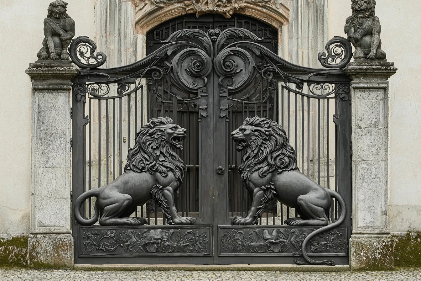 Pałacowa Brama "Królewscy Strażnicy" – Barokowy Majestat