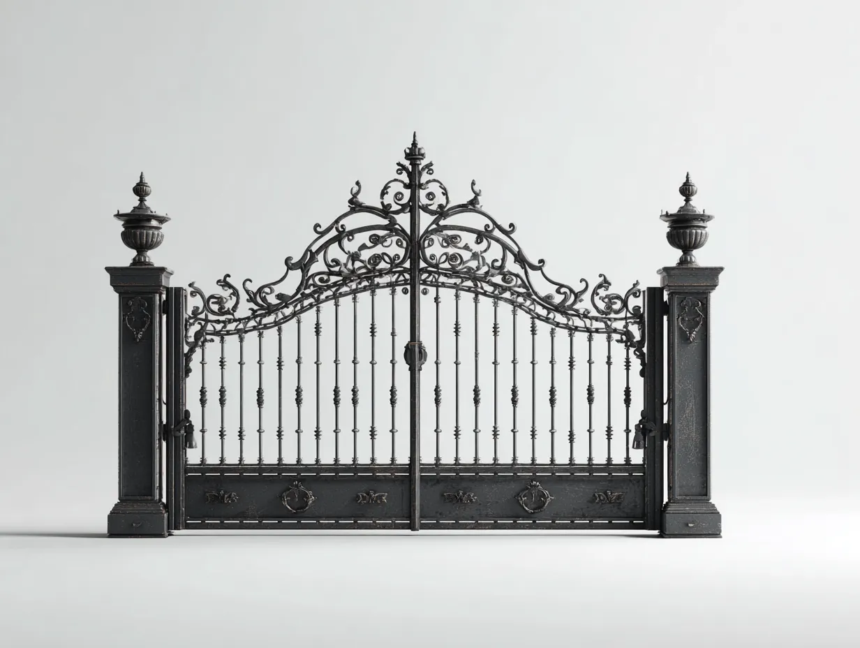 Rezydencjonalna Brama Kuta "Antyczna Waza" – Klasyka i Prestiż